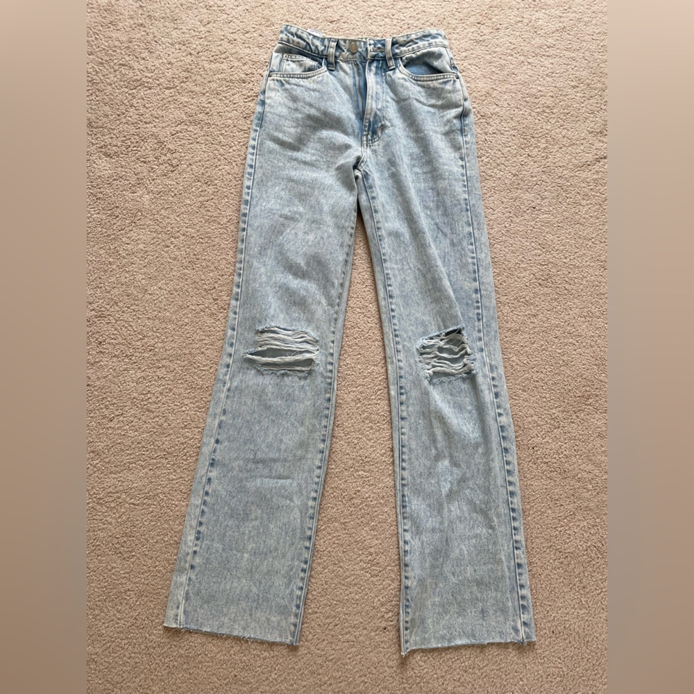 WWW High Rise Dad Jeans